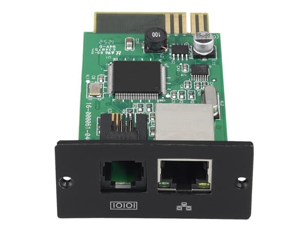 APC Easy UPS Online SNMP Card - Adapter for fjernstyrt administrasjon - 100Mb LAN - 100Base-TX