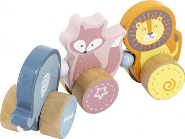 Viga Toys Viga 44023 PolarB Zoo vänner att dra
