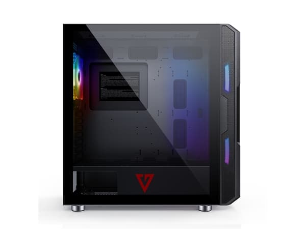 Modecom AMIRANI ARGB, Midi-torni, PC, Lajittelu, ATX, ITX, micro ATX, Flere, Kaappituuletin