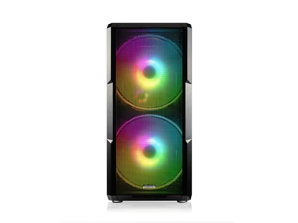 Modecom AMIRANI ARGB, Midi-torni, PC, Lajittelu, ATX, ITX, micro ATX, Flere, Kaappituuletin
