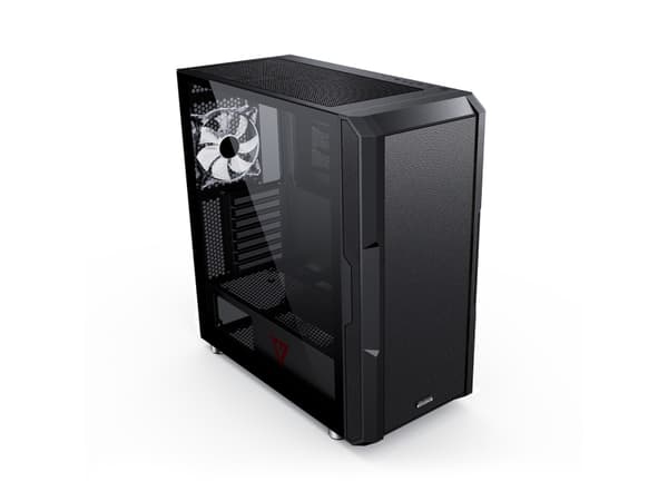 Modecom AMIRANI ARGB, Midi-torni, PC, Lajittelu, ATX, ITX, micro ATX, Flere, Kaappituuletin