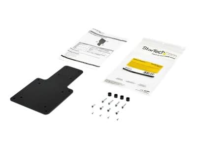 StarTech.com Docking Station Mount - VESA - Back-of-Monitor Mounting Plate - Monteringsplate - monterbar på skjermen - svart - TAA-samsvar - for P/N: