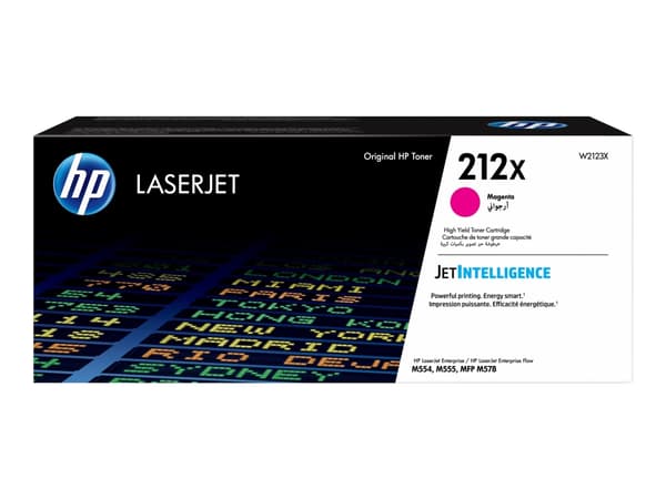 HP 212X alkuperäinen riittoisa magenta LaserJet -värikasetti, 10000 sivua, Magenta, 1 kpl