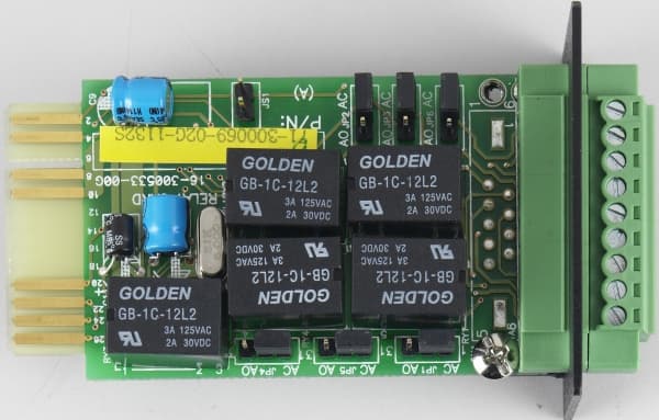Powerwalker AS/400 Card - UPS-valvontamoduuli - PowerWalker VFI 100K CPG PF1 3/3 BX, VFI 180K CPG PF1 3/3 BX -laitteisiin