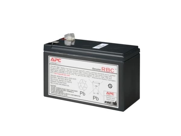 APC Replacement Battery Cartridge #164 - UPS-batteri - 1 x batteri - blysyre - 128 Wh - svart - for Back-UPS Pro BR900MI