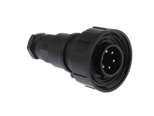Bulgin PX0739/P Rund kontakt Kontakt, rak Serie (rund kontakt): PX07 Totalt antal poler: 6 1 st