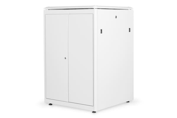 Digitus Unique DN-19 22U-8/8-1 - Rack skåp - ljusgrå, RAL 7035 - 22U - 19"