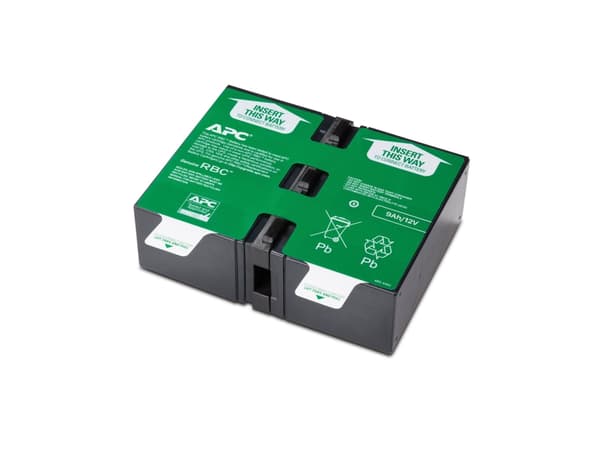 APC Replacement Battery Cartridge #166 - UPS-batteri - 1 x batteri - blysyre - 180 Wh - svart - for Back-UPS Pro BR1600MI