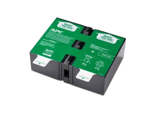 APC Replacement Battery Cartridge #166 - UPS-batteri - 1 x batteri - blysyre - 180 Wh - svart - for Back-UPS Pro BR1600MI