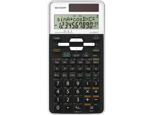 Sharp SHARP CALCULATOR SCIENTIFIC BOX EL506TSWH