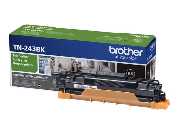 Brother TN243BK - Svart - original - tonerpatron - for Brother DCP-L3510, L3517, L3550, HL-L3210, L3230, L3270, MFC-L3710, L3730, L3750, L3770