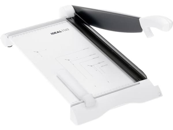 Ideal Office application 1142, 43 cm, 15 arkkia, 43 cm, Manuaalinen lukitus, Ruostumaton teräs, two side scales in cm/mm