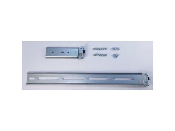 Inter-Tech 88887221, Kehikkokisko, Hopea, Terästä, 30 kg, 2U, 19"