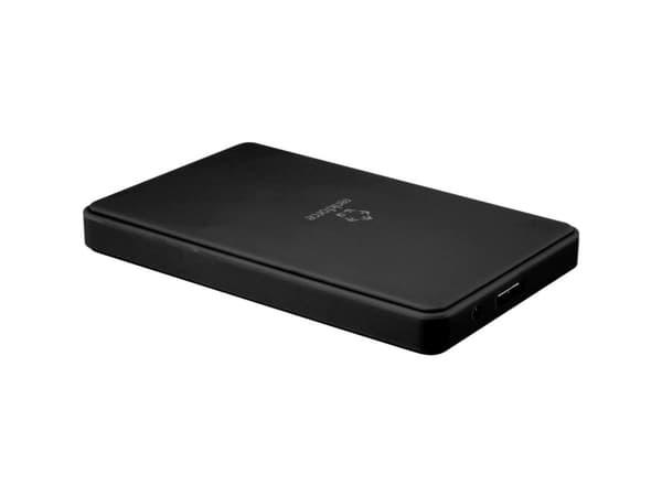 Renkforce RF-4505754, HDD/SSD kabinett, 2,5", SATA, Serial ATA II, Serial ATA III, 5 Gbit/sek., USB-tilslutning, Sort Sort