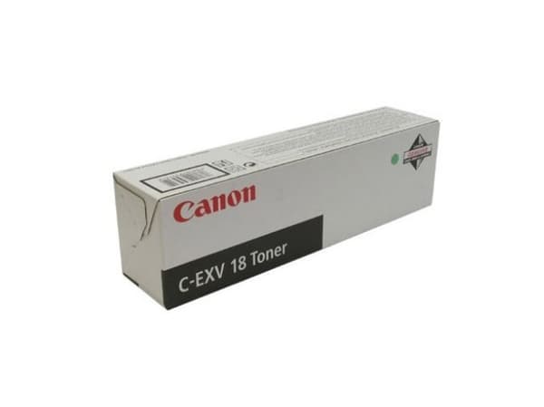Canon C-EXV 18 - Svart - original - tonerpatron - for imageRUNNER 1018, 1018J, 1022A, 1022F, 1022i, 1022IF, 1024iF
