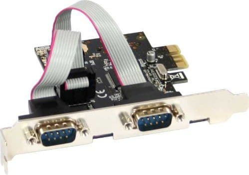 InLine 76619C, PCIe, Moschip MCS9922 CV, 0,25 Gbit/s, 250 Mbit/s, Kabel, DOS, Microsoft Windows 7/Vista/XP/2000/Server 2003-2008, Linux, Mac OS x 10.