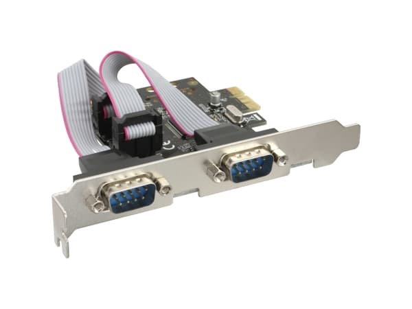 InLine 76619C, PCIe, Moschip MCS9922 CV, 0,25 Gbit/s, 250 Mbit/s, Kabel, DOS, Microsoft Windows 7/Vista/XP/2000/Server 2003-2008, Linux, Mac OS x 10.