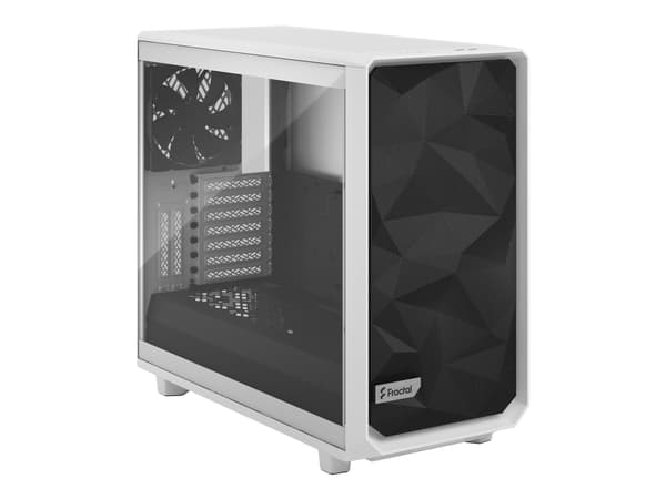 Fractal Design Meshify 2 - Tower - utökad ATX - ingen strömförsörjning (ATX) - vit - USB/ljud