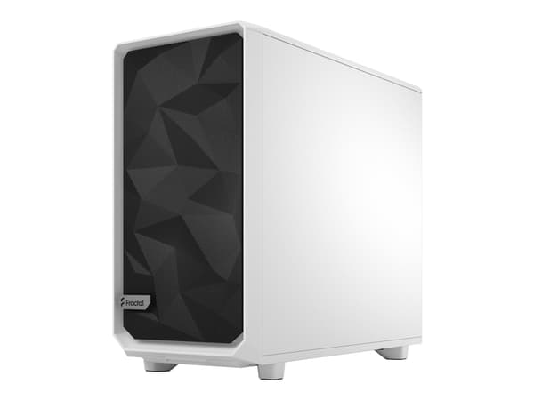 Fractal Design Meshify 2 - Tower - utökad ATX - ingen strömförsörjning (ATX) - vit - USB/ljud Vit