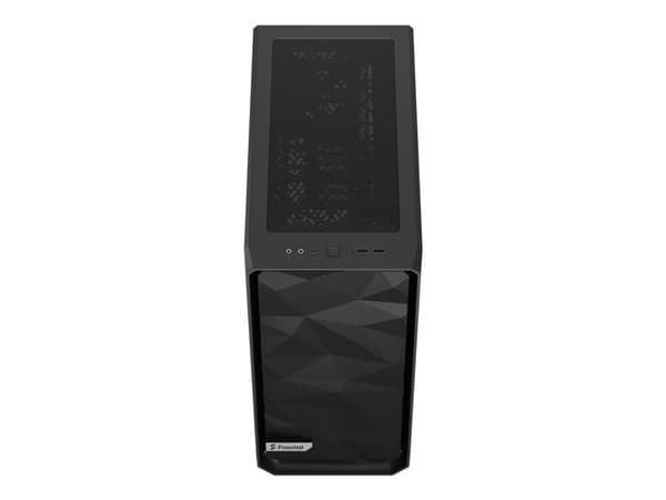 Fractal Design Meshify 2 Compact Light Tempered Glass - Mid tower - ATX - sidepanel med vindu (herdet glass) - ingen strømforsyning (ATX) - svart - U