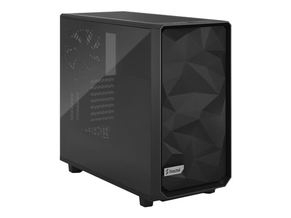 Fractal Design Meshify 2, Tower, PC, Musta, ATX, EATX, mikro ATX, Mini-ITX, Terästä, Pelaaminen
