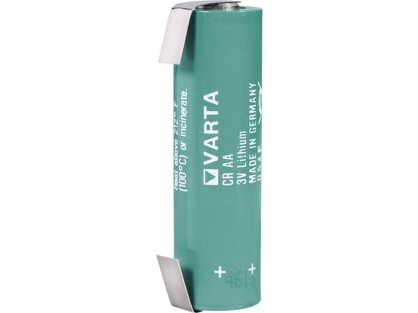 Varta CR AA LF Spesialbatteri CR AA LF U-loddefane Lithium 3 V 2000 mAh 1 stk