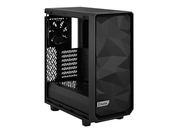 Fractal Design Meshify 2 Compact - Mid tower - ATX - ingen strømforsyning (ATX) - svart - USB/lyd