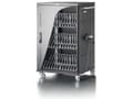 Miniatyrbild 1 av 5: Techly I-CABINET-36D12ATY, Skåp för hantering av bärbar enhet, Svart, Golv, 68,5 cm, 59,5 cm, 111 cm