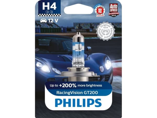 Philips RacingVision GT200 - H4 - 60/55W - 12V