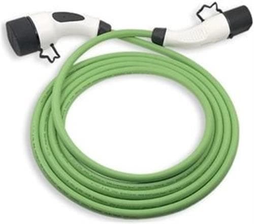 FIX-PRO latauskaapeli Mode 3, tyyppi 2 - tyyppi 2 liitin 400V 3-vaihe 32A, 5 metriä. IP54 , hyväksyntä: TüV / CE, 5x6,0 mm²+ 2x0,5 mm² suora kaapeli.