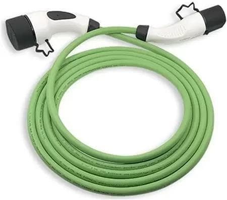 FIX-PRO latauskaapeli Mode 3, tyyppi 2 - tyyppi 2 liitin 400V 3-vaihe 32A, 5 metriä. IP54 , hyväksyntä: TüV / CE, 5x6,0 mm²+ 2x0,5 mm² suora kaapeli.