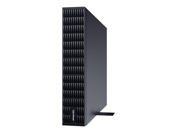 CyberPower Extended Battery Module BPSE72V40ART2U - Akkukotelo (jalustalle asennettava / ulkoinen) - 12 x akku - Lyijyhappoakku - 9 Ah - 2U - musta