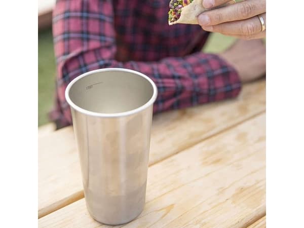 Klean Kanteen 473ml Pint Cup - 4kpl hopea - 1005869