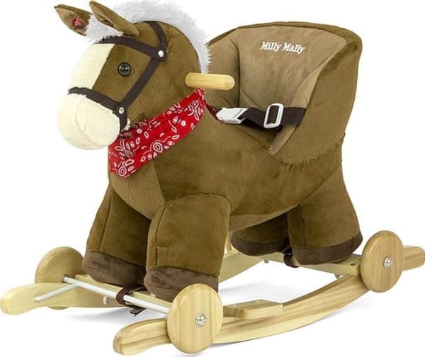 Milly Mally Gyngehest Polly mørkebrun