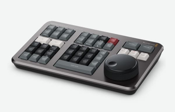 Blackmagic DaVinci Resolve Speed Editor - Tangentbord - Bluetooth, USB-C