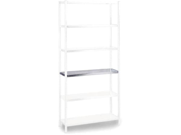 raaco 90-31 x 5, Rackhylle, Galvanisert stål, Stål, 100 kg, 1 hyller, Rektangel