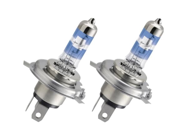 Philips RacingVision GT200 12342RGTS2 Høy ytelse, 60 W, 12 V, H4, Halogen, 3600 K, 2 stykker