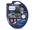 Miniatyrbilde 1 av 5: Philips halogenlyskilde RacingVision H7 - GT200 - 55 W 12 V - 2 stk.