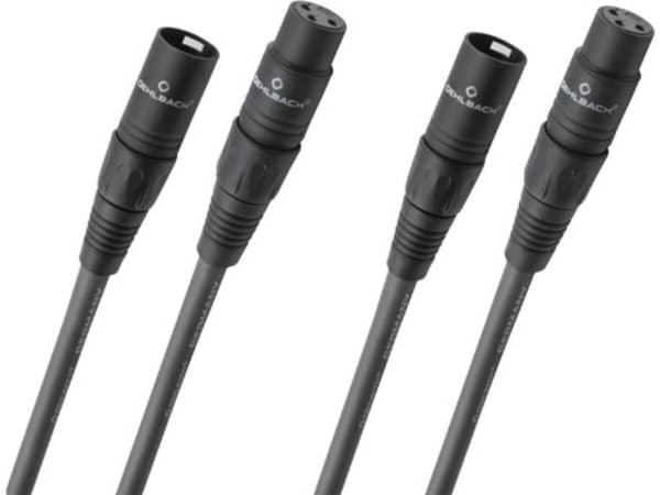 Oehlbach NF 14 Master X XLR Forbindelsesledning [1x XLR-stik - 1x XLR-tilslutning] 1.00 m Antracit
