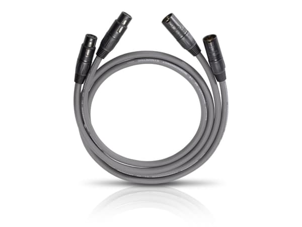 Oehlbach NF 14 Master X XLR Forbindelsesledning [1x XLR-stik - 1x XLR-tilslutning] 1.00 m Antracit