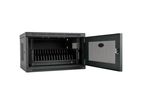 Tripp Lite CS16USB, Kannettava laitehallintakaappi, Musta, 3 m, Terästä, Älypuhelin, Tabletti, USB