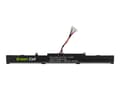 Miniatyrbilde 5 av 5: Green Cell - Batteri til bærbar PC (tilsvarer: ASUS A41N1501) - litiumion - 3200 mAh - svart - for ASUS ROG GL752VW; VivoBook Pro N552VW; N552VX; N75