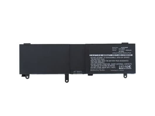 CoreParts - Batteri til bærbar PC - litiumpolymer - 4000 mAh - 60 Wh - svart - for ASUS N550JK; N550JV; N550JX; N550LF