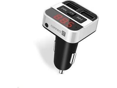 Connect IT CCC-8800-SL, FM, 87,5 - 108 MHz, LED, Cigarr tändare, Cigarr tändare, 12 - 24 V
