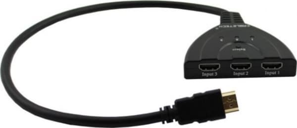 Cabletech HDMI splitterbryter