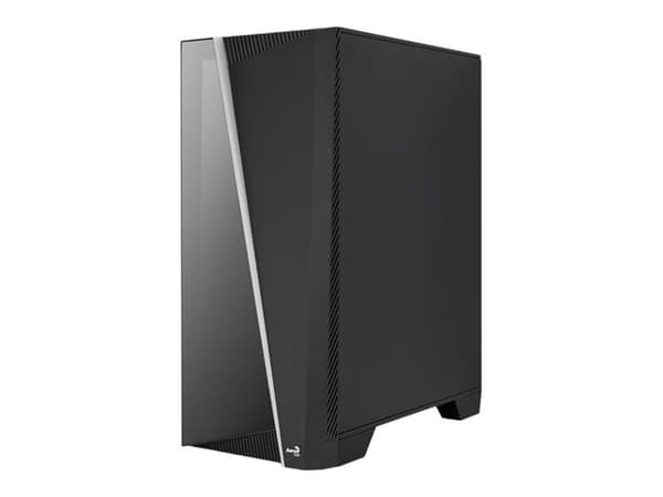 Aerocool Mirage, Midi Tower, PC, Musta, ATX, mikro ATX, Mini-ITX, ABS, SPCC, Karkaistu lasi, Sininen, Vihreä, Punainen musta