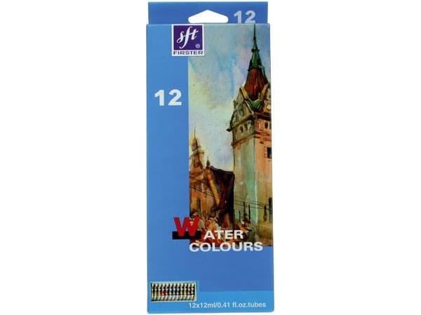 Titanum TITANUM akvarellivärit 12 väriä - 117237