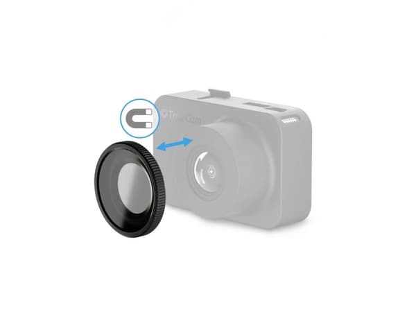TrueCam Mx magnetic CPL filter, Lisätarvikepakkaus, Musta, TrueCam, M5 WiFi M5 GPS WiFi M7 GPS Dual M9 GPS 2.5K