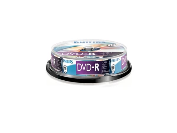 Philips DVD-R DM4S6B10F/00, DVD-R, 4,7 GB