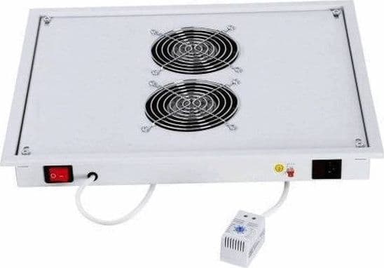 Triton Fan unit 220V/30W 2fans thermostat, Grå